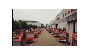 30臺小型消防車發往廣州