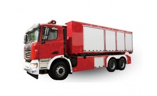 自卸式消防車圖片